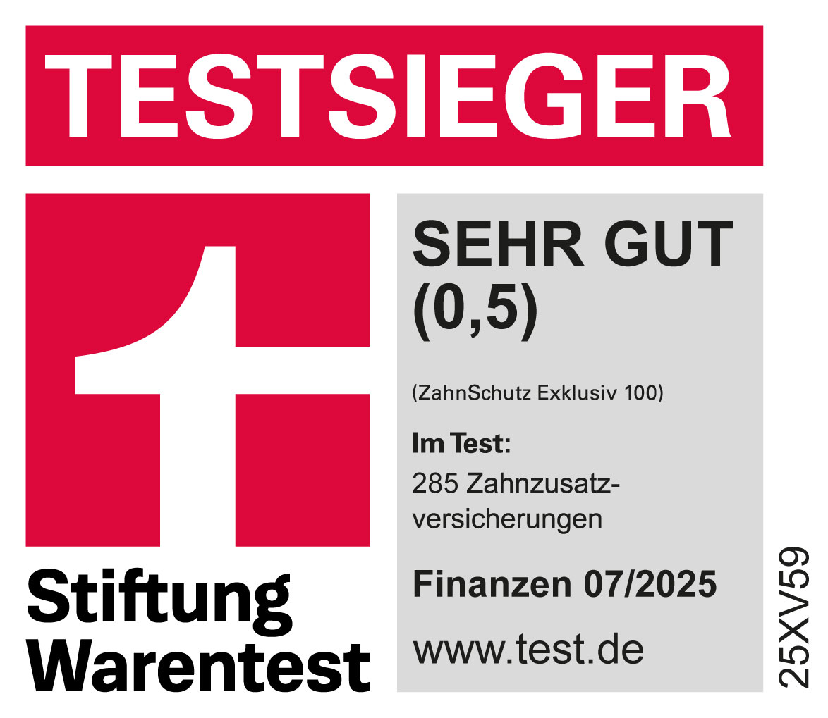 Zahnzusatzversicherung Stiftung Warentest Testsieger 2024